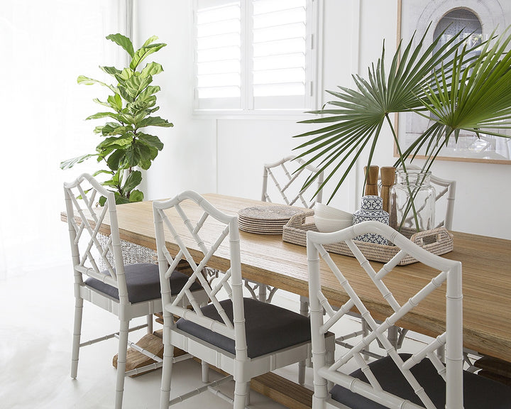 Chippendale Chair in White