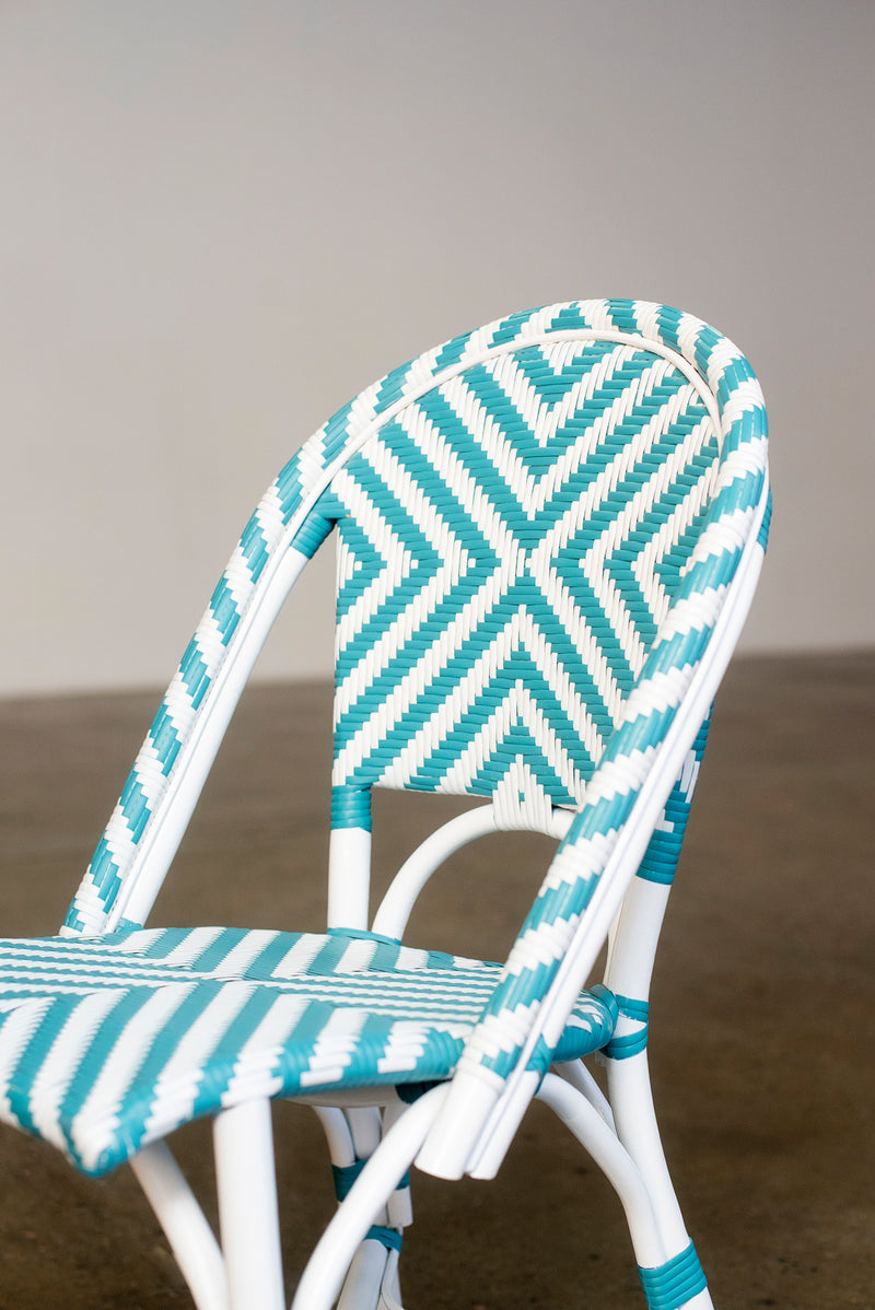 French Bistro Chair in Turquoise